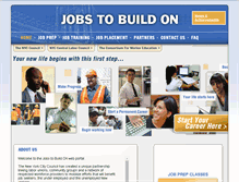 Tablet Screenshot of jobstobuildon.org